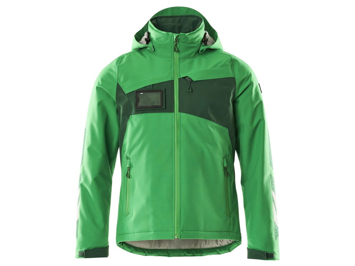 Winterjacke wind-/wasserdicht, Gr. 3XL - grasgrün/grün, 100% PES