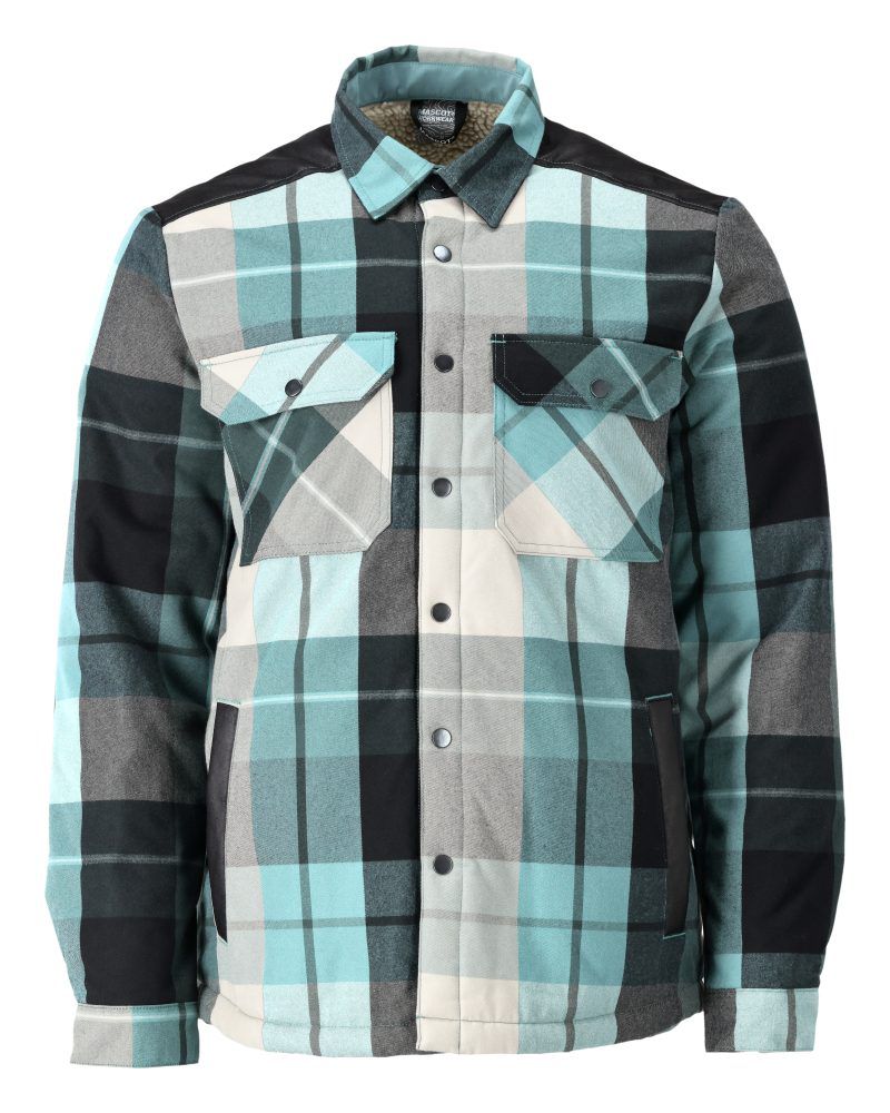 Hemd aus Flanell, kariert - 60% Baumwolle/40% Polyester
