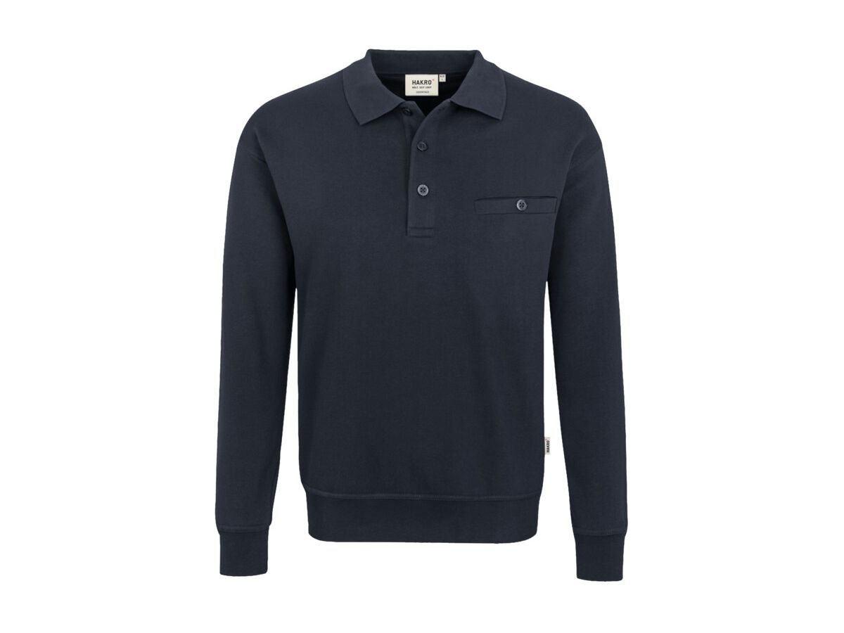 Pocket-Sweatshirt Premium m. Brusttasch. - 70% Baumw. 30% Poly. 300g/m² Gr. S-3XL