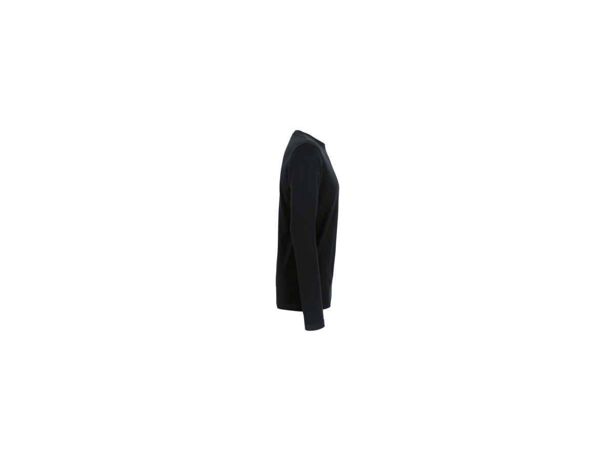 Longsleeve Heavy Gr. S, schwarz - 100% Baumwolle, 185 g/m²