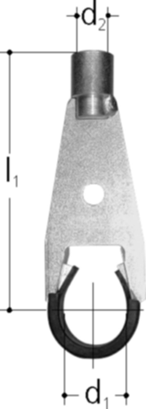 Sanipex Aufhängung für Verteiler
