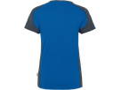 Damen-V-Shirt Co. Perf. 5XL royalb./anth - 50% Baumwolle, 50% Polyester, 160 g/m²