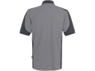 Poloshirt Contrast Perf. 4XL titan/anth. - 50% Baumwolle, 50% Polyester, 200 g/m²