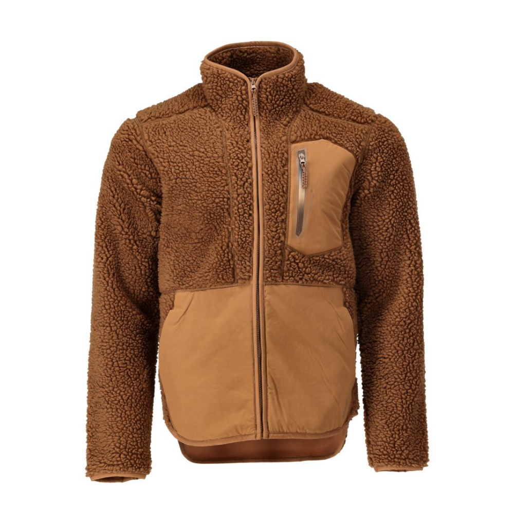 Faserpelz Jacke mit Reissverschluss - 80% Rec. Polyester, 20% Polyester