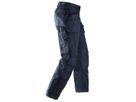 Bundhose CoolTwill Gr. 144 Langgrösse - marineblau, mit Holstertaschen (+6 cm)