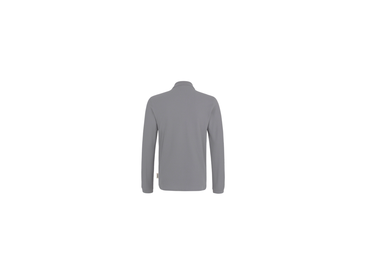 Longsleeve-Poloshirt Classic 2XL titan - 100% Baumwolle, 220 g/m²