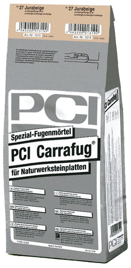 PCI-Carrafug Fugenmörtel - für Natursteinplatten
