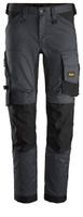 AllroundWork Stretch Hose Gr. 40 - stahlgrau/schwarz