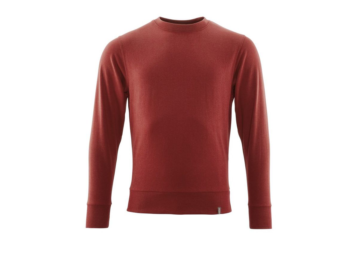 MASCOT® Sweatshirt, herbstrot M - 60% Bio-Baumwolle/40% Recyceltes Poly