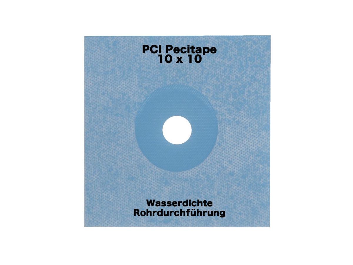 PCI Pecitape 10x10 spez. Dichtmanschette - zum Eindichten von Rohrdurchführungen