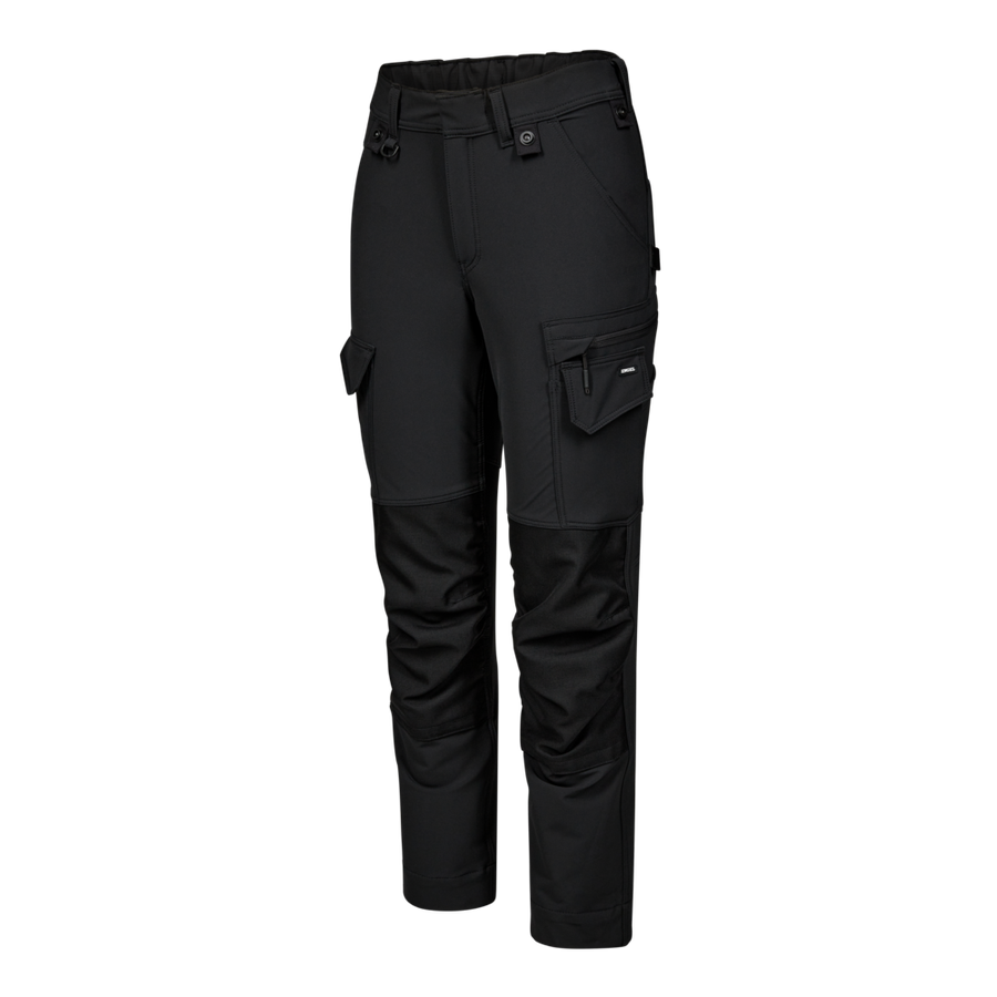 ENTIRE Damen Arbeitshose Gr. 34 - Schwarz, 4-Wege-Stretch