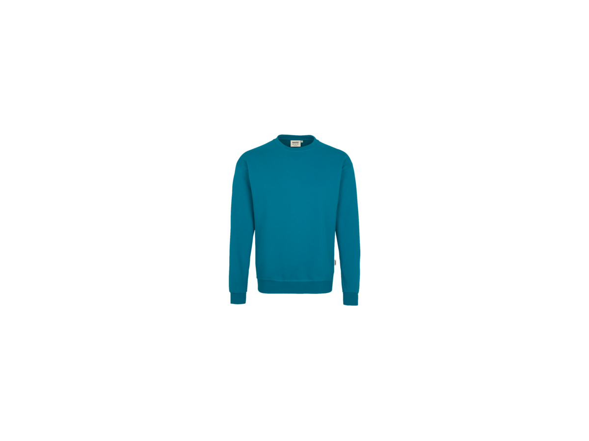Sweatshirt Premium Gr. L, petrol - 70% Baumwolle, 30% Polyester, 300 g/m²