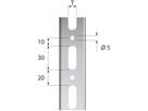 Montageschiene FLAMCO R0 HxB 18x28 mm - à 2 m, verzinkt