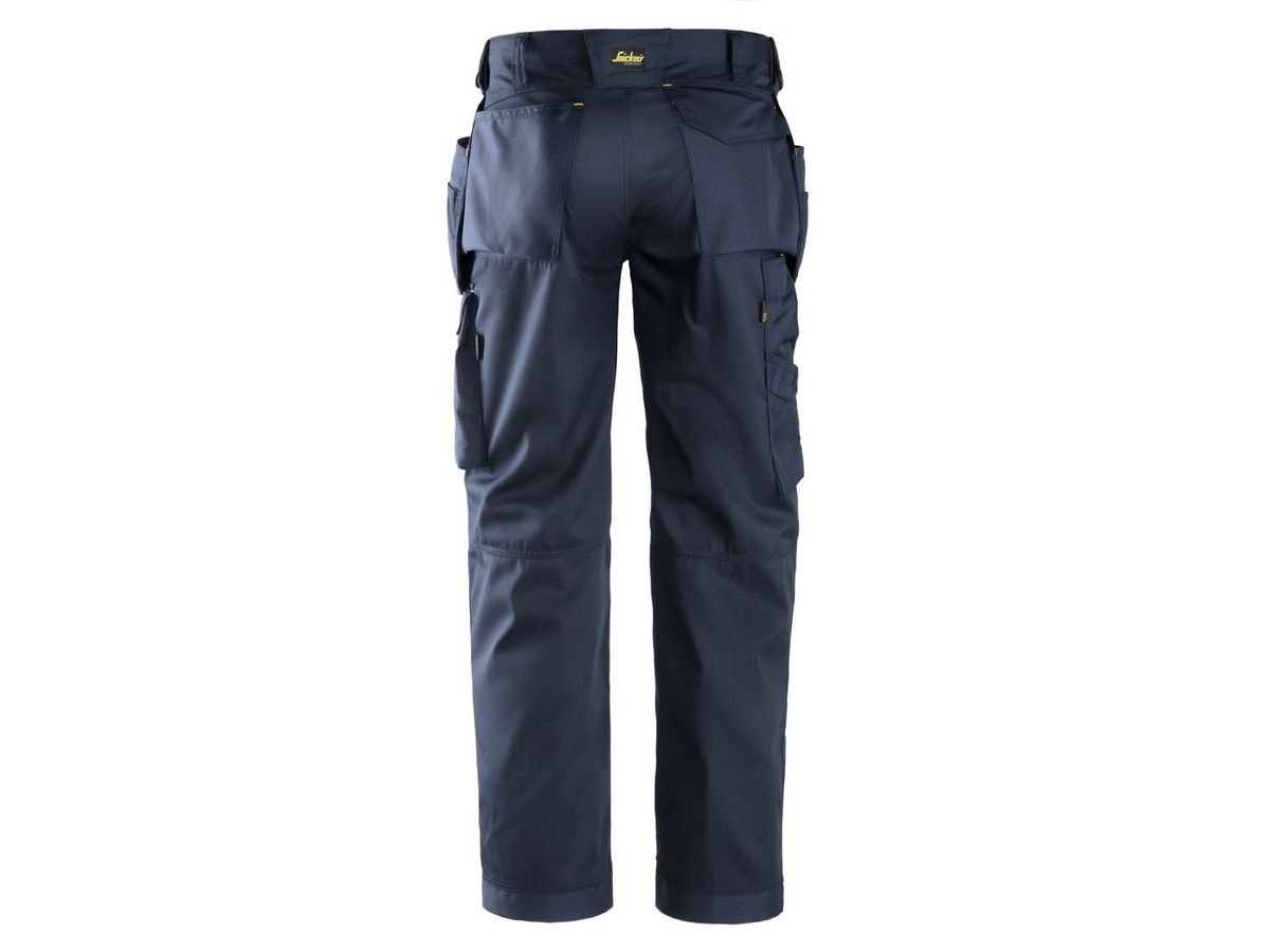 Bundhose CoolTwill Gr. 144 Langgrösse - marineblau, mit Holstertaschen (+6 cm)