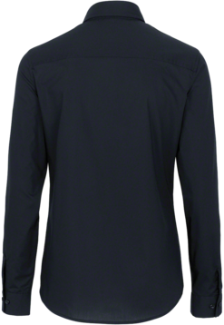 Bluse 1/1-Arm Perf. Gr. 6XL, schwarz - 50% Baumwolle, 50% Polyester, 120 g/m²