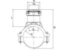 Sperrblasenarmaturen ALIAXIS FRIALEN SPA - d1 63 mm