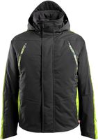 Tolosa Pilotjacke schwarz/his-vis gelb - Grösse L, 100% Polyester, 250 g/m²