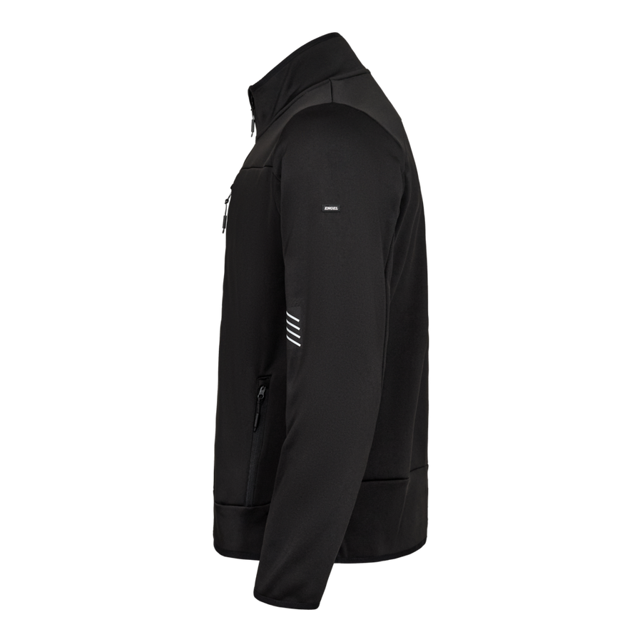 ENTIRE Midlayer-Cardigan Gr. 2XL - Farbe schwarz