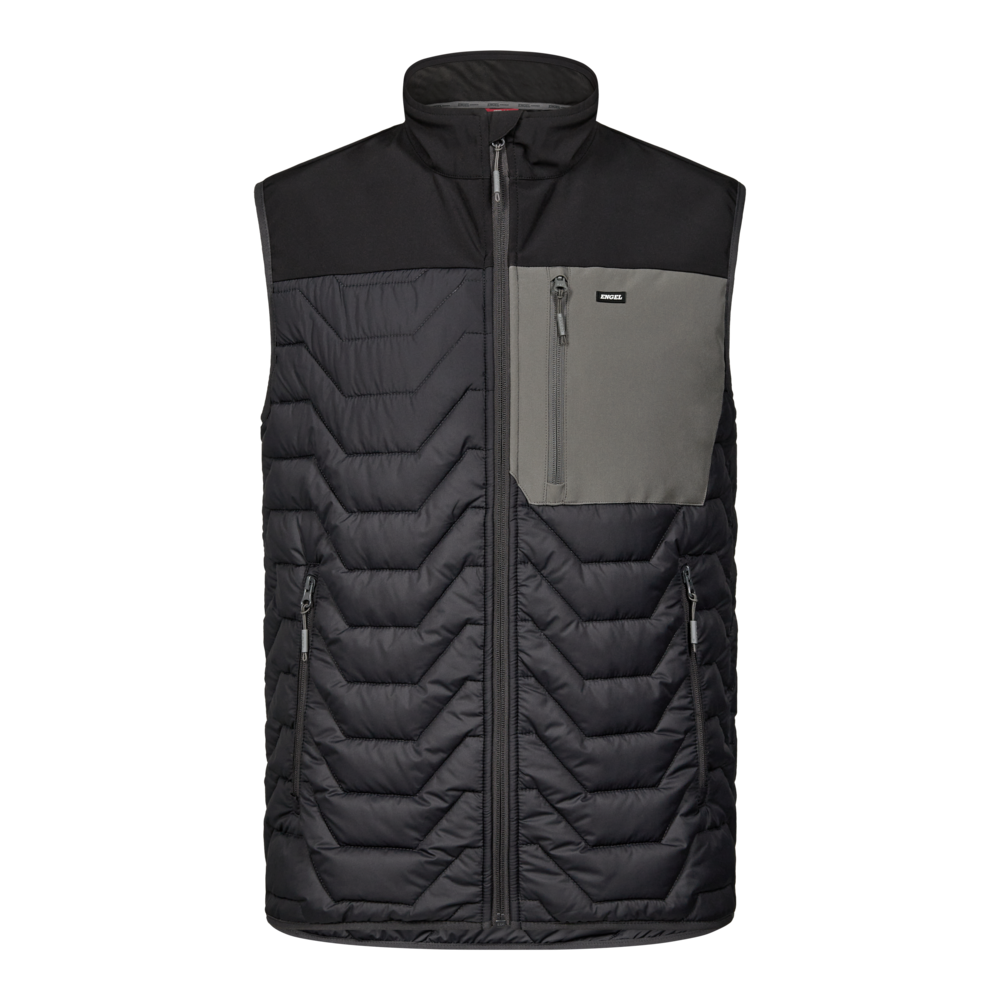 ENTIRE Steppweste ENGEL - leicht gesteppte Weste mit Softshell