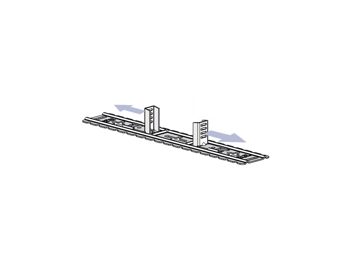 Starfix-Varioplate Typ 1 50-125 mm - 5195 Fusslänge 176 mm