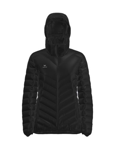 Erima CMPT Puffer Jacket - schwarz, 100 % Polyester, tailliert