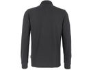 Longsleeve-Poloshirt Mikralinar, Gr. L - karbongrau