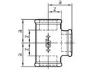 T +GF+ schw. 130  1/2-1/4-1/2"