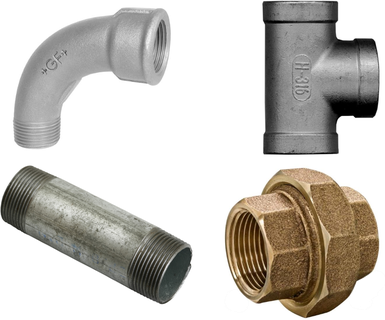 Schlauchnippel mit Gewinde - ab 2.38 - Swiss Fittings AG - SWISS FITTINGS