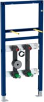 Geberit Duofix Element für Wascht. 112 - Standarmatur, mit zwei Wasserzählerstr.