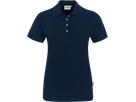 Damen-Poloshirt Stretch Gr. S, tinte - 94% Baumwolle, 6% Elasthan, 190 g/m²