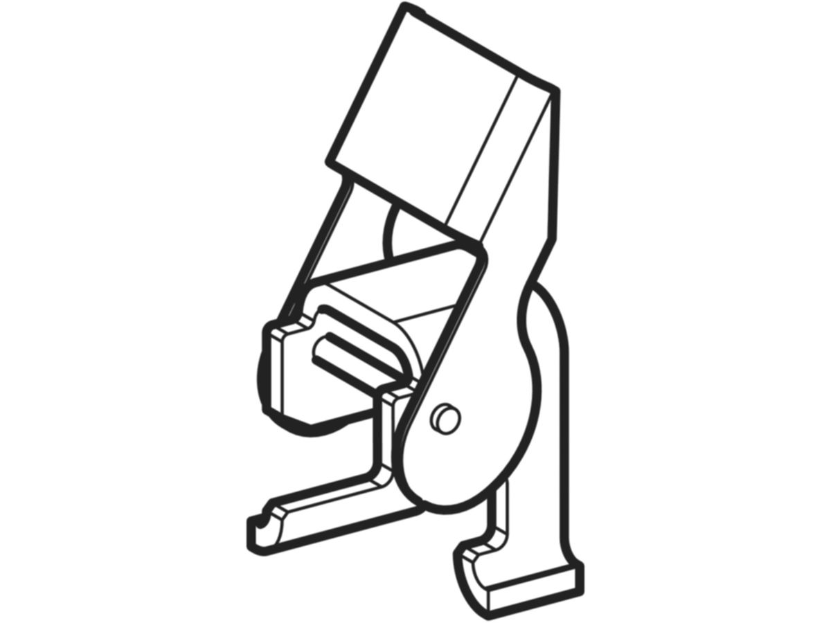 Geberit Duofix Systemschienen-Klammer