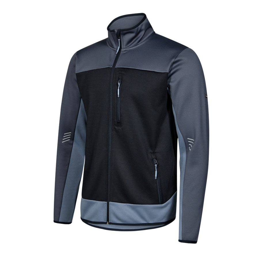 ENTIRE Midlayer-Cardigan Gr. XS - Deep Blue/Dark Sea