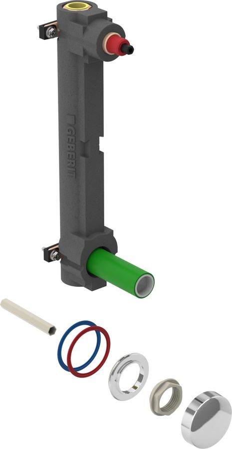 Geberit Wasserstrecke Rp 3/4" - mit Unterputzabsperrventil JRG LegioStop