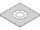 Geberit Flansch mit Anschlussblech - zu 364670/364671