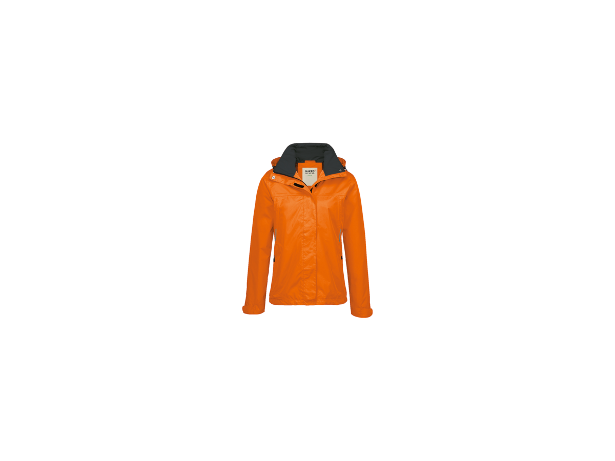 Damen-Regenjacke Colorado Gr. XS, orange - 100% Polyester