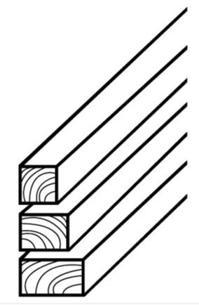 Holzlatten gehobel HL
