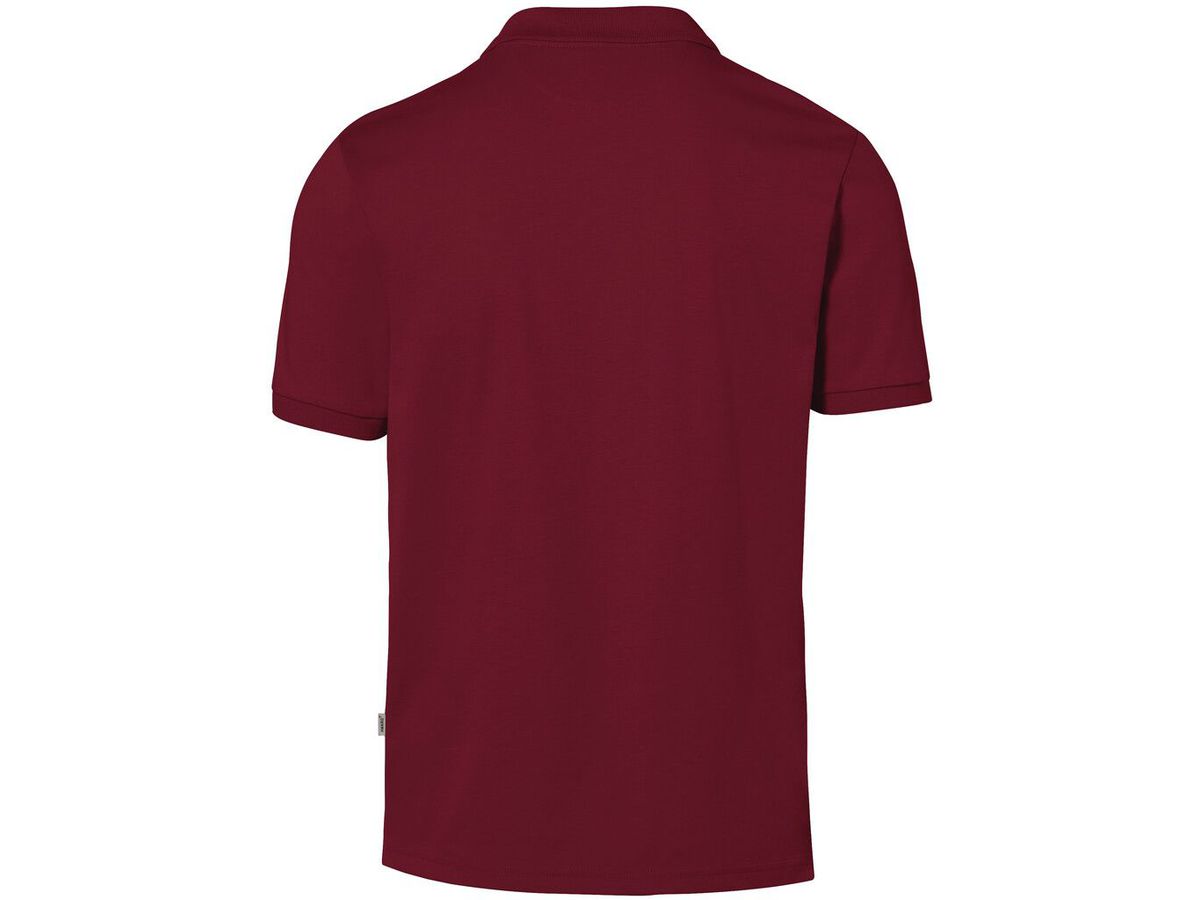 Poloshirt Cotton-Tec Gr. 2XL, weinrot - 50% Baumwolle, 50% Polyester, 185 g/m²