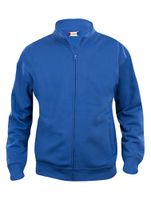 CLIQUE Basic Cardigan Sweatjacke Gr. 2XL - Royal Blau, 65% PES / 35% CO, 280 g/m²