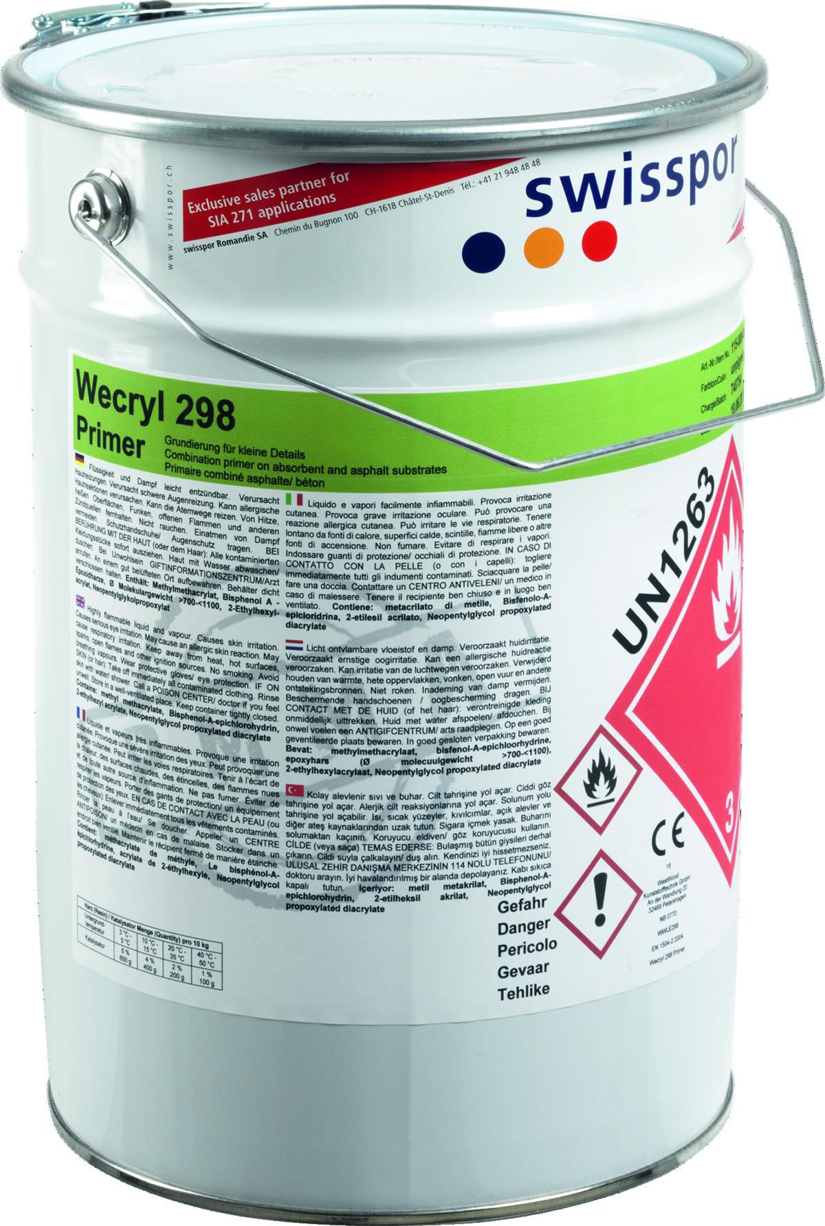 WestWood Wecryl 298 Kombigrundierung - PMMA