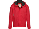 Regenjacke Connecticut Gr. XL, rot - 100% Polyester