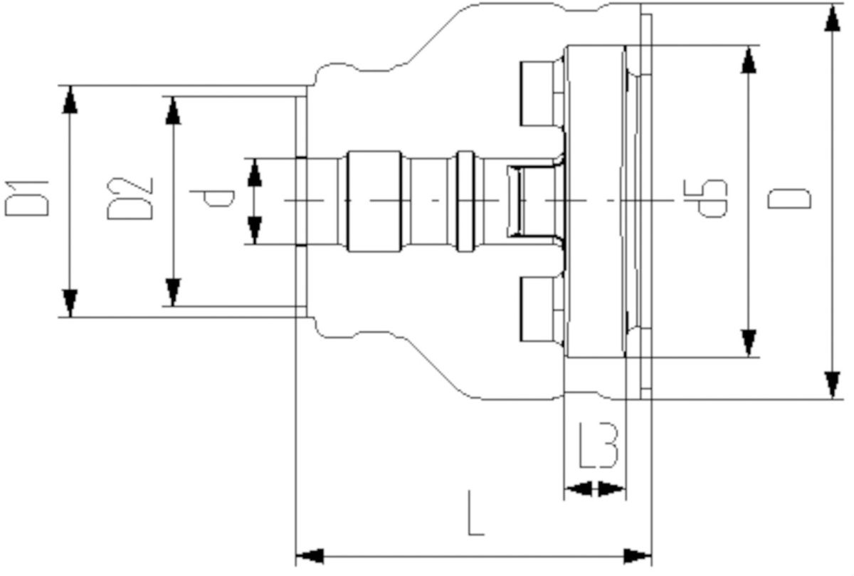 Vorschweissbunde +GF+ COOL-FIT 2.0 / 4.0 - PE100 SDR11/PN16, Typ 2 mit Fase
