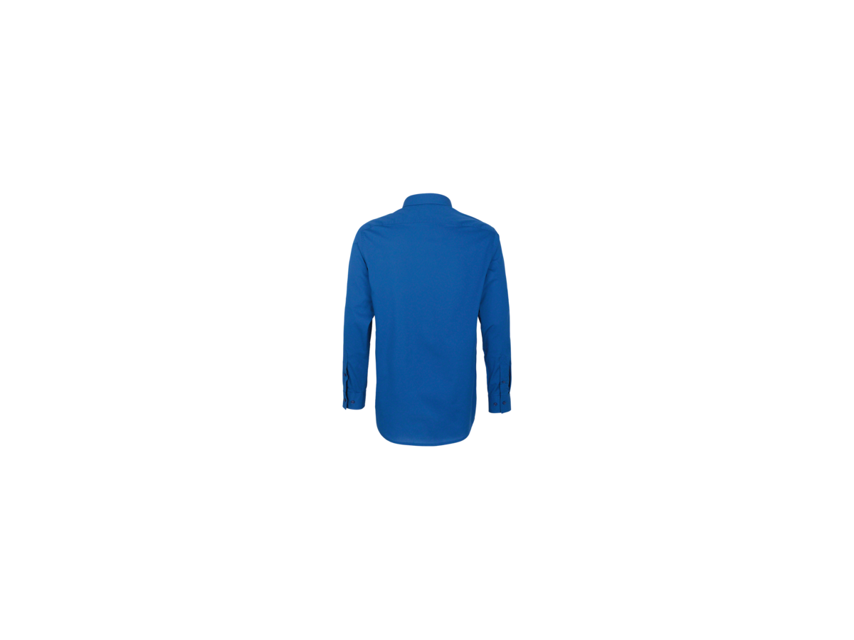 Hemd 1/1-Arm Perf. Gr. 4XL, royalblau - 50% Baumwolle, 50% Polyester, 120 g/m²