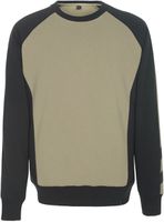 Witten Sweatshirt khaki-schwarz Gr. 2XL - 60% Baumwolle  /  40% Polyester