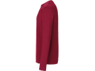 Longsleeve Performance Gr. 3XL, weinrot - 50% Baumwolle, 50% Polyester, 190 g/m²