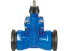 Schieber mit Schraubmuffen, blau - Fig. 5417