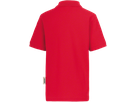 Kids-Poloshirt Classic Gr. 128, rot - 100% Baumwolle, 200 g/m²