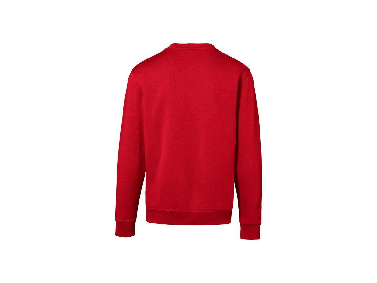 Sweatshirt Bio-Baumwolle GOTS Gr. L - rot,75% Baumwolle (Bio),25% Poly.recycl.