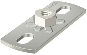 Grundplatten Inox FLAMCO GP - 80x30 mm