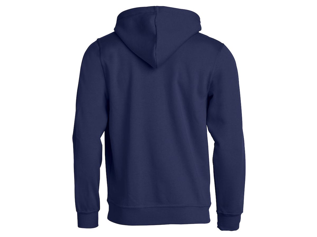 CLIQUE BASIC Hoody Junior Gr. 140 - dunkelmarine, 65% PES / 35% CO, 280 g/m²