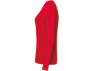 Damen-Longsleeve Performance Gr. S, rot - 50% Baumwolle, 50% Polyester